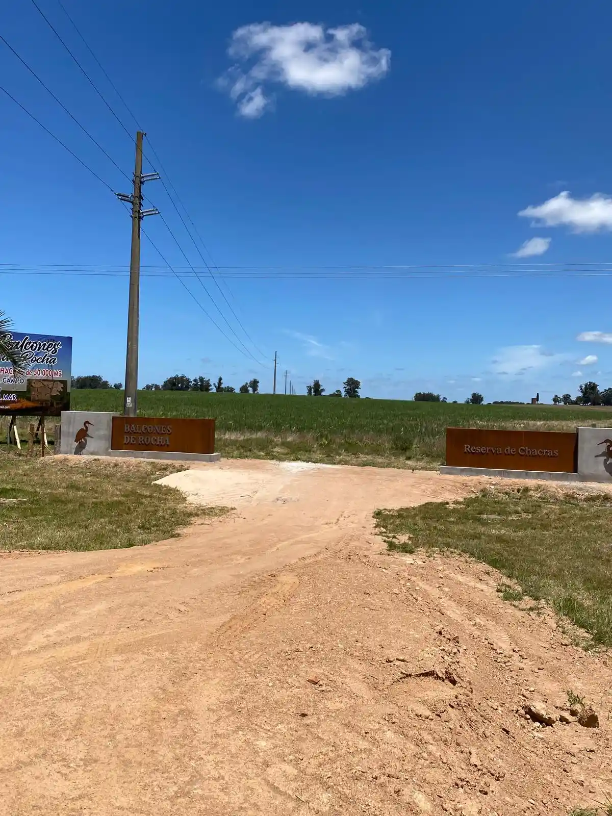 Proyecto de Caminería en barrio privado hecho por Vialmaquinaria - antes (proyecto 3)